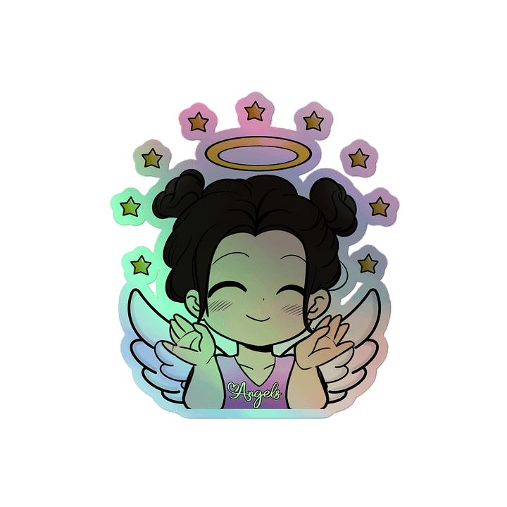 angel character sticker product image (2)
