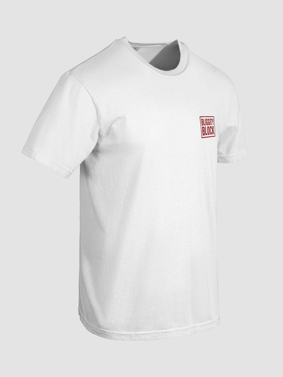 “Bliggity Block” Red Stamp Pocket Tee product image (7)
