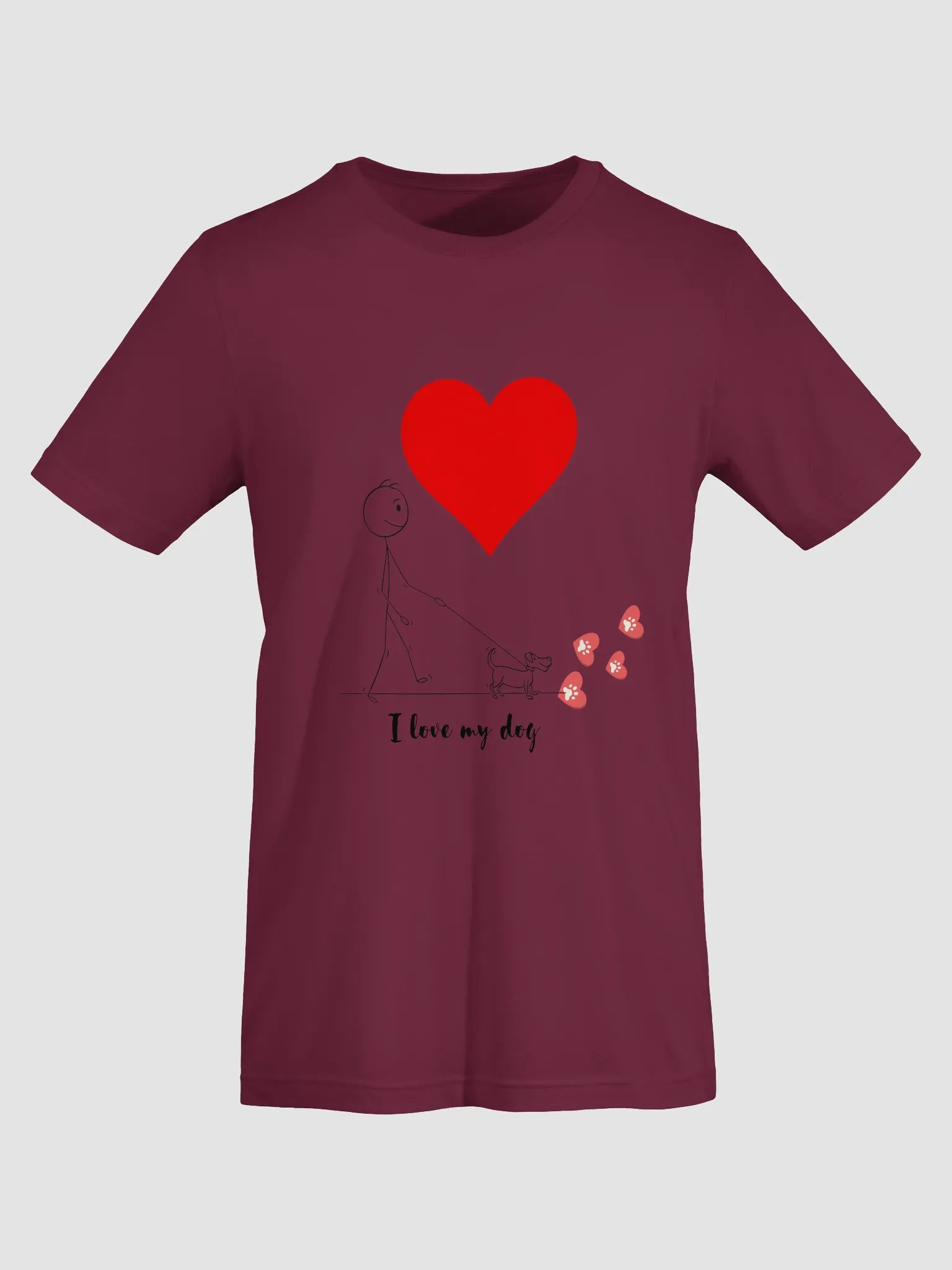 I Love My Dog Supersoft T-Shirt product image (5)