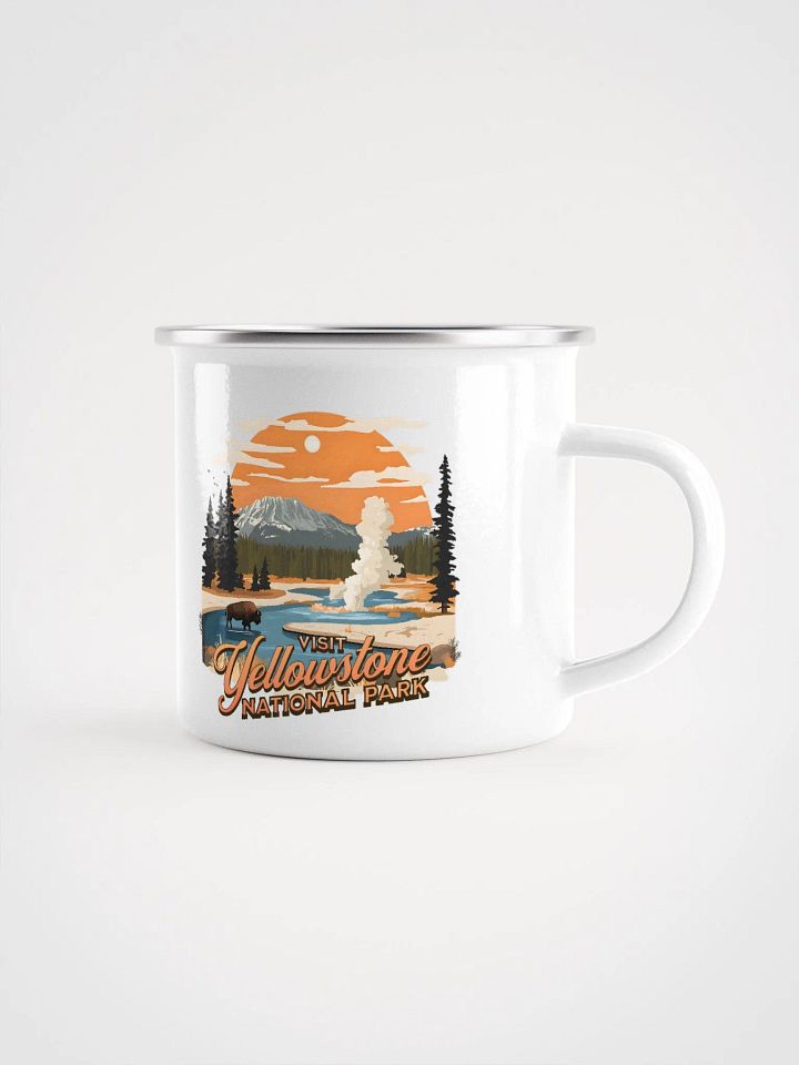 Yellowstone Adventure Enamel Mug product image (1)