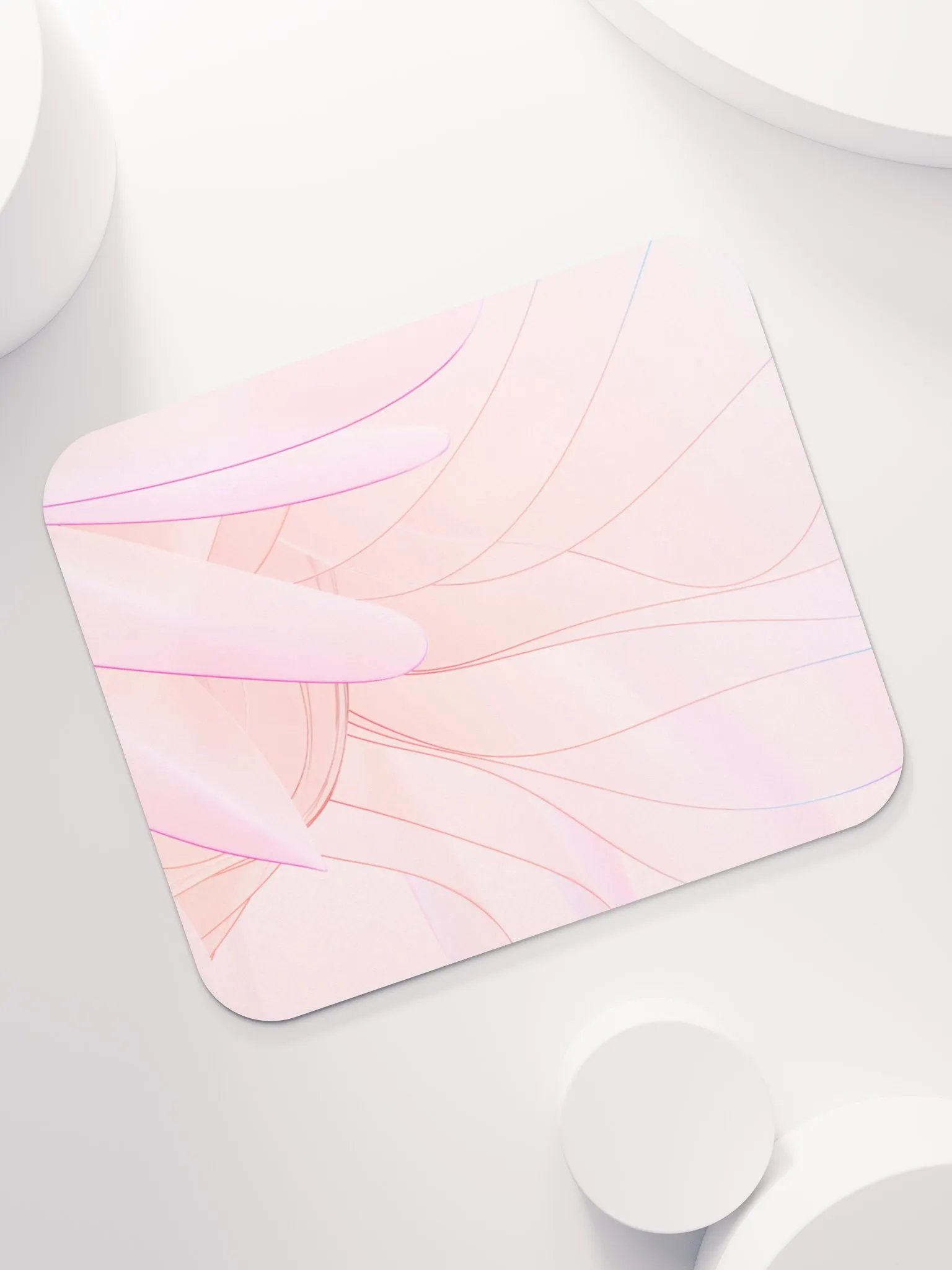 Pink Petals Mouse Pad product image (7)