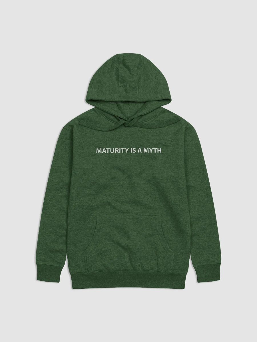 Maturity Is A Myth Forest Green Hoodie product image (1)