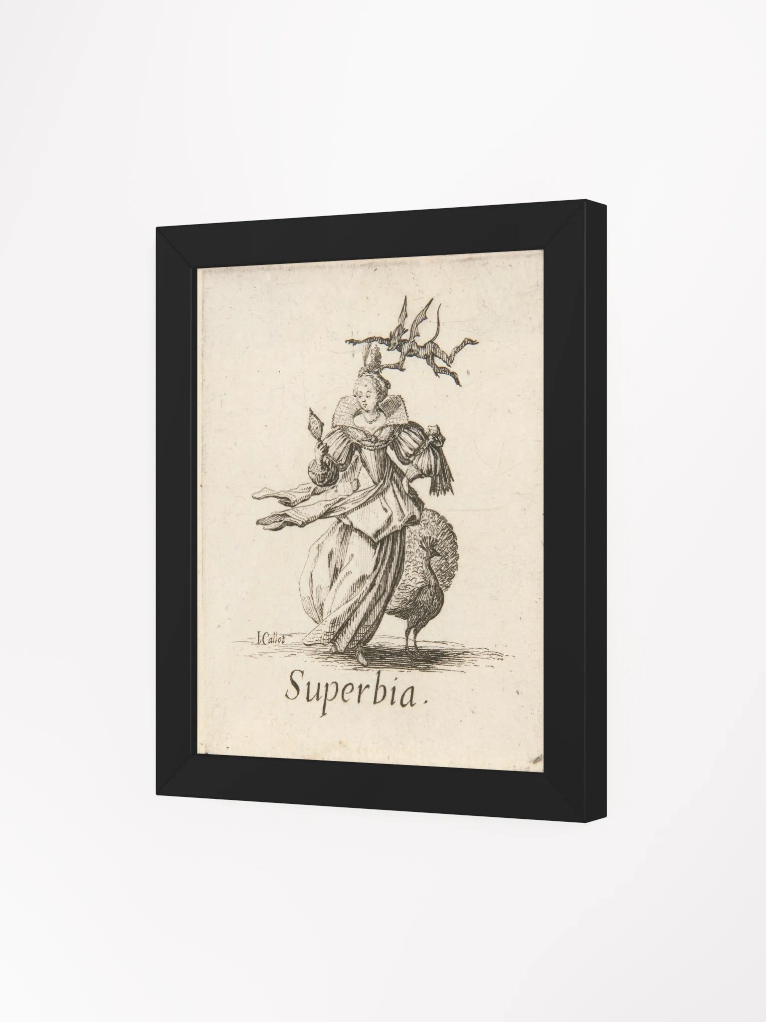 Deadly Sin: Pride ❖ Framed Print product image (4)