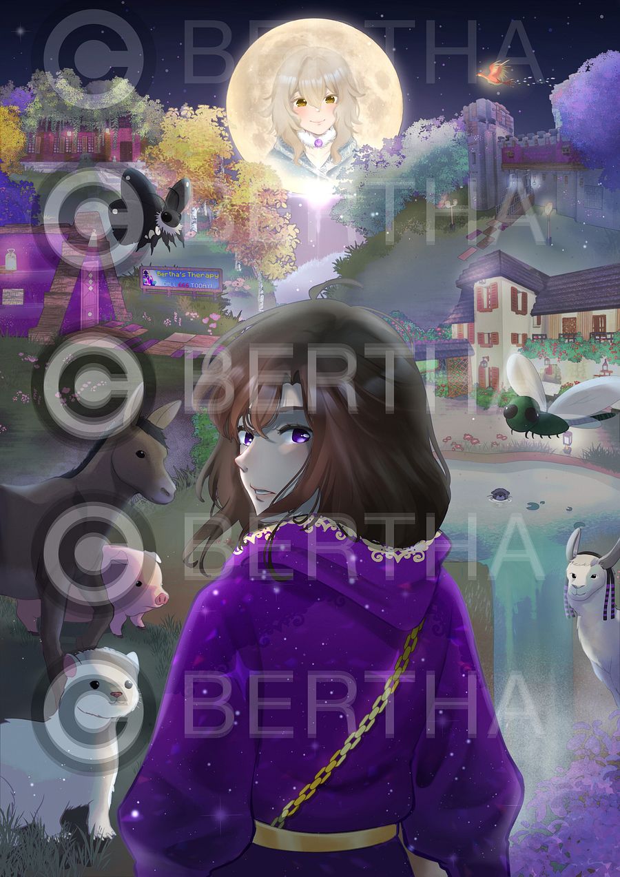 Bertha's Universe Digital Art product image (1)