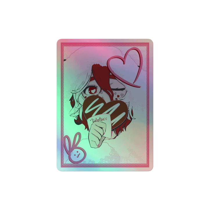 Shiny valentine sticker product image (2)