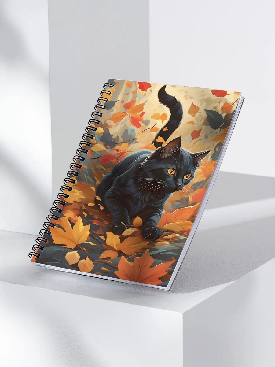 Autumn Catventures Spiral Notebook product image (3)