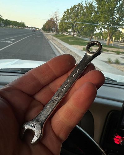must be a sign of #goodluck i found a 10mm in the road, those are usually the ones that walk off.