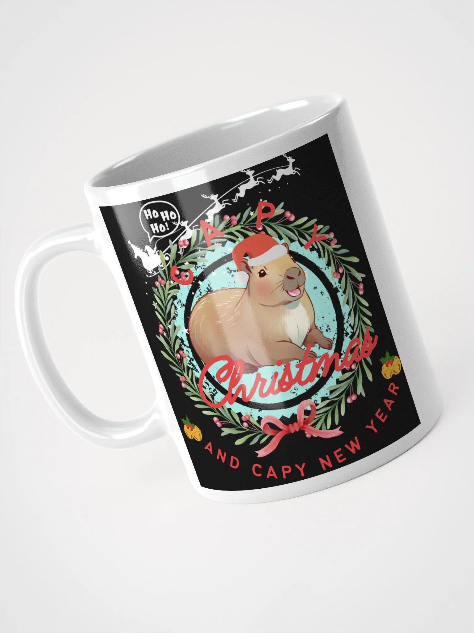 Cappy Christmas Capybara Mug product image (3)