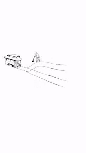 Reposting this classic ethical dilemma in honor of the Trolleys episode rerun