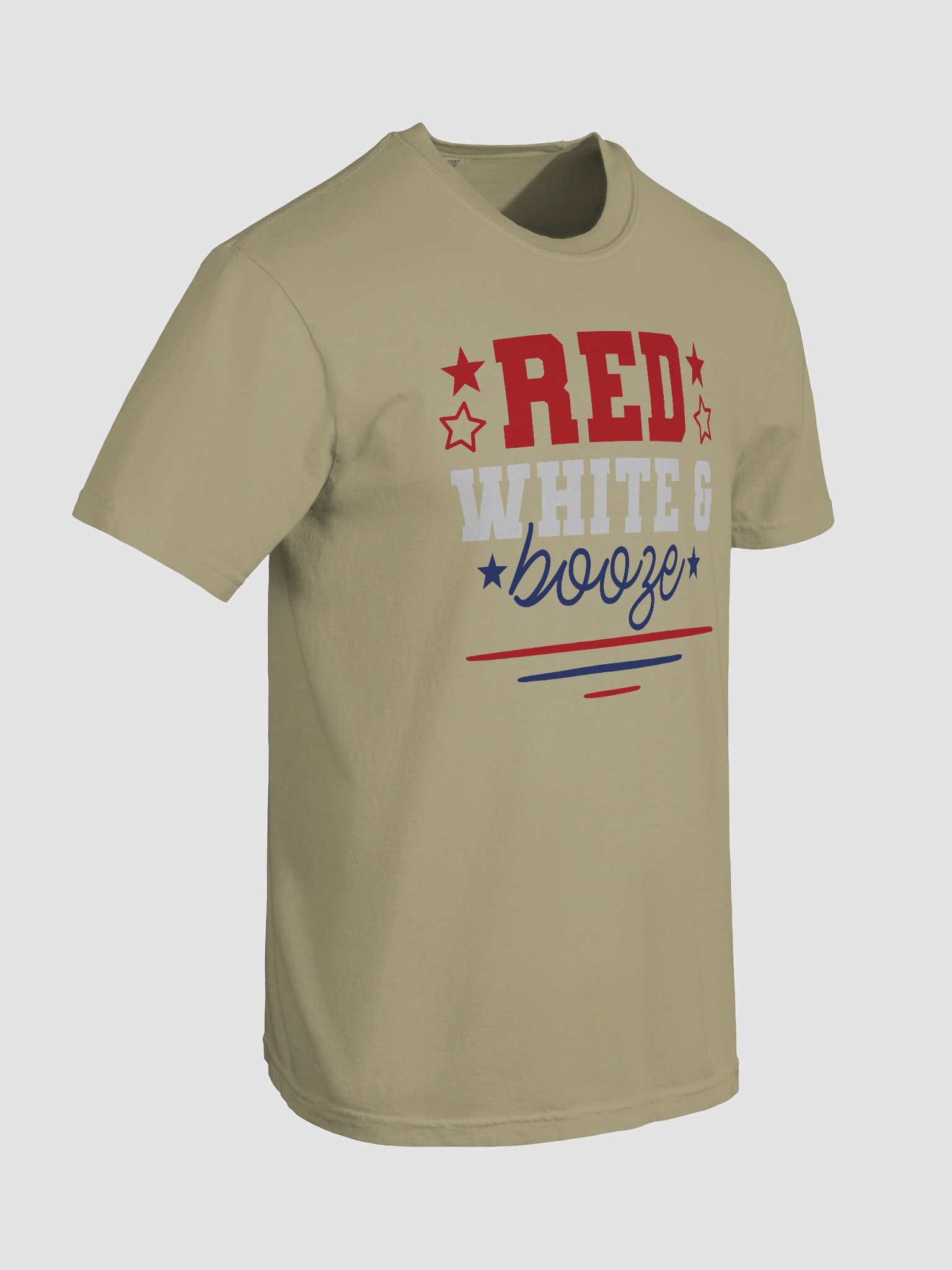 Patriotic Booze Vibes T-Shirt product image (36)