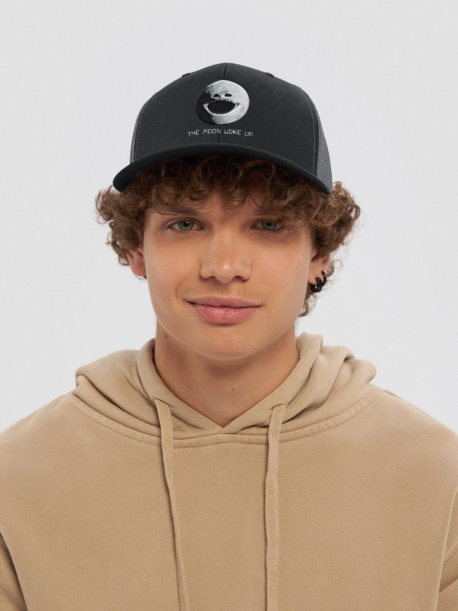 The Moon Woke Up Trucker Cap product image (4)