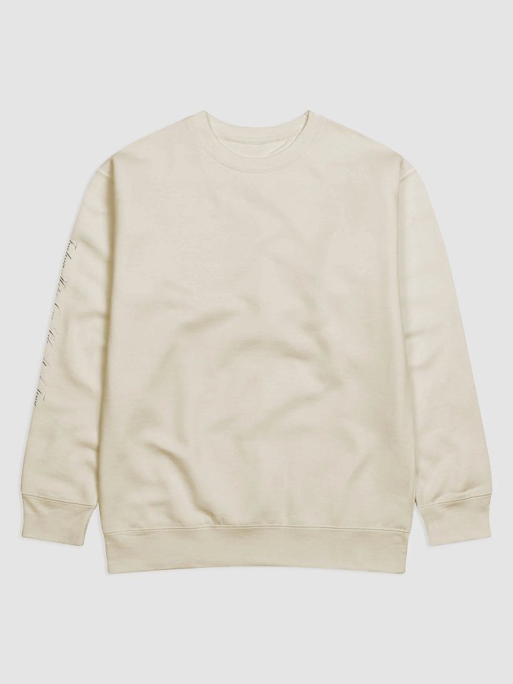 Sweatshirt (Black Writing) product image (1)