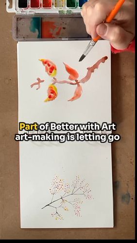 Even 10 minutes with a paintbrush can calm your mind. Practice creative self-care with me over on @better.with.art! This week...