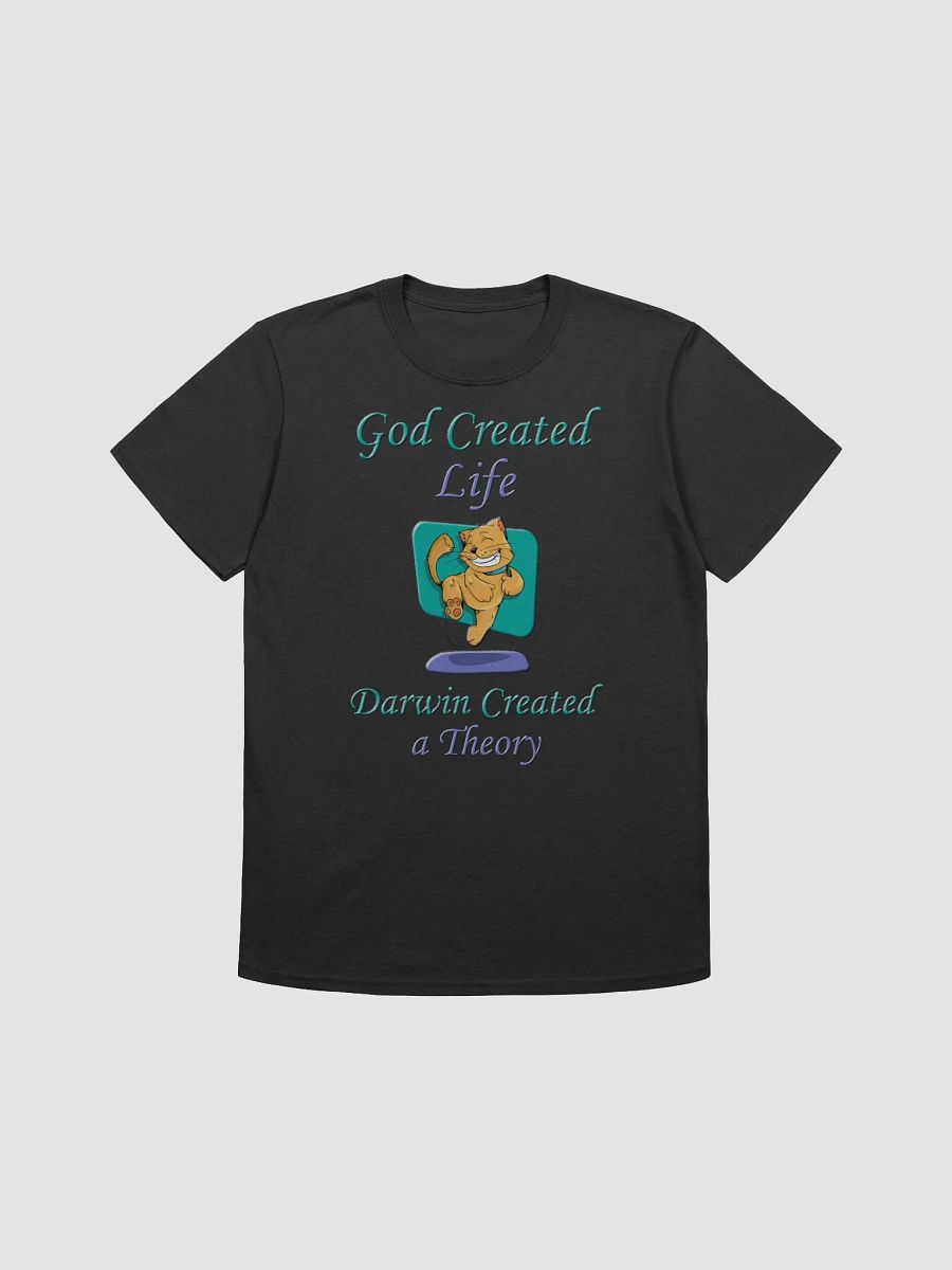 God and Darwin Cat Dance T-Shirt product image (1)