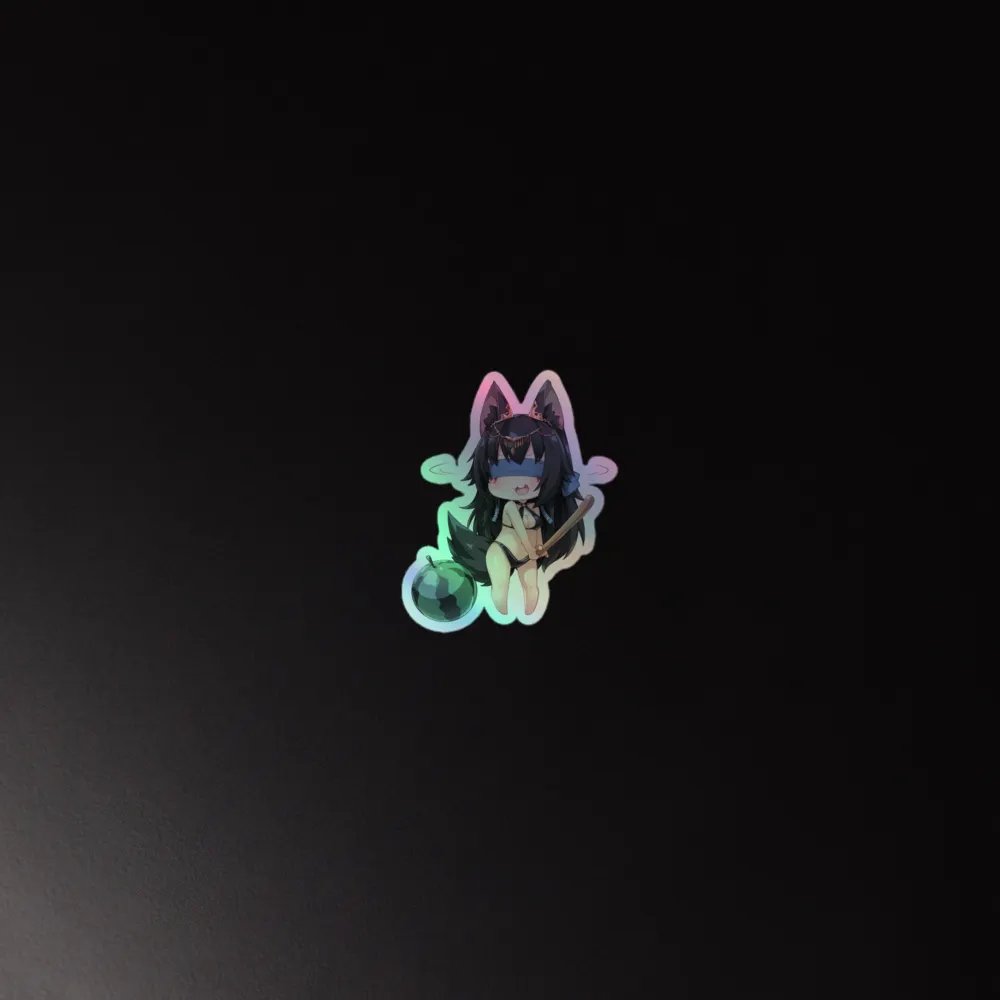 Suikawari Fun Holographic Sticker Sheet product image (2)