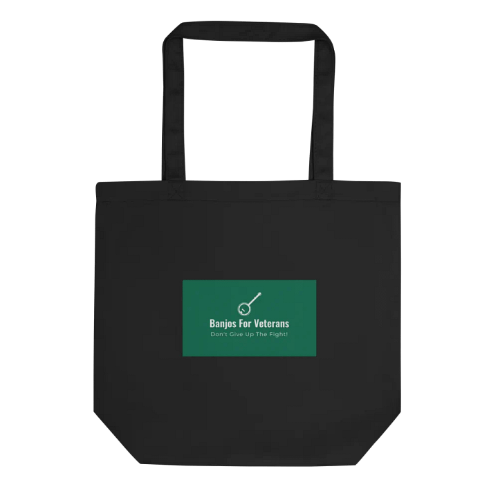Banjos For Veterans (B4V) Artwork & Official Logo Econscious Eco-Friendly Tote Bag product image (1)