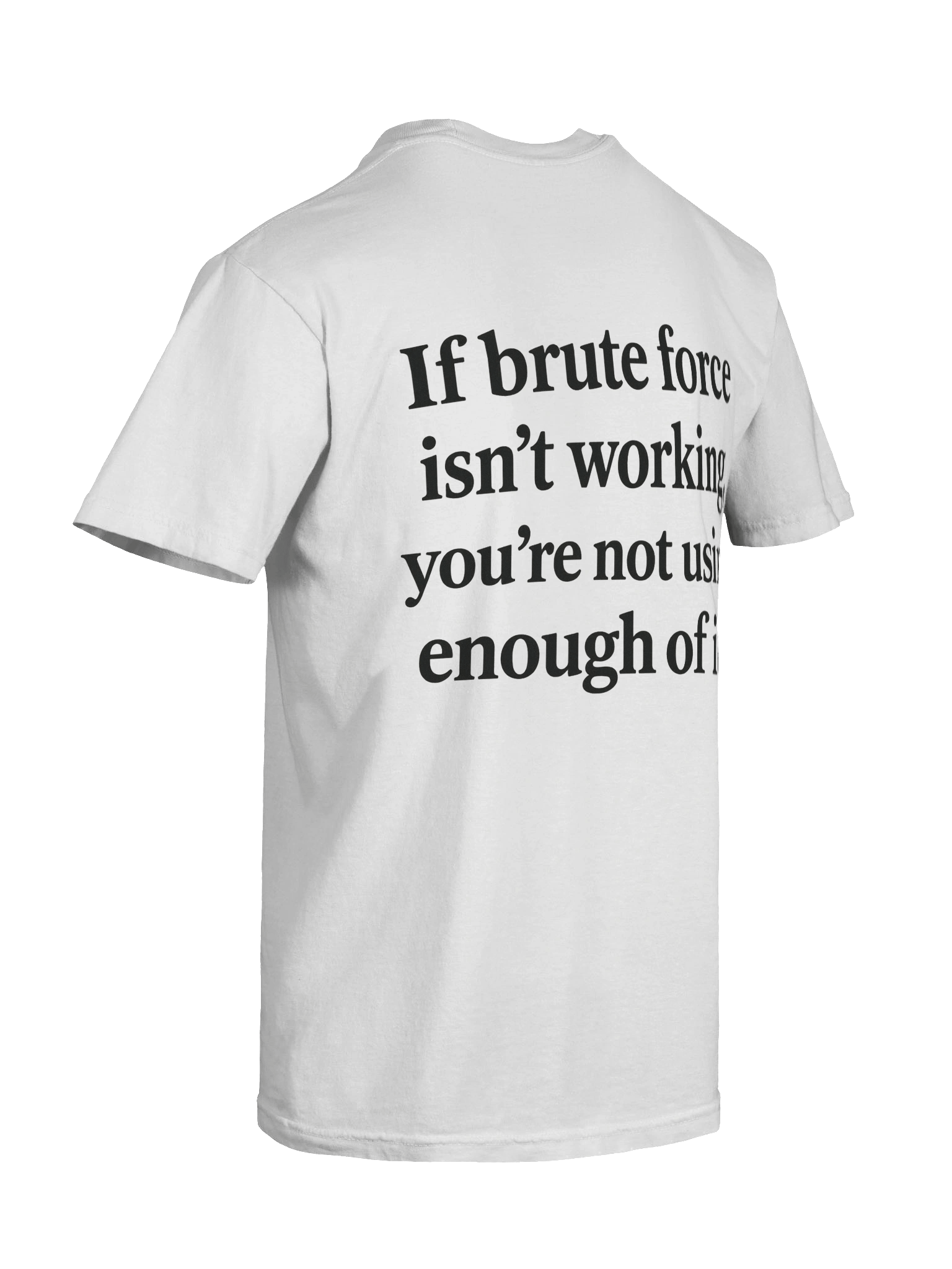 SFIA Brute Force T-shirt - white product image (10)