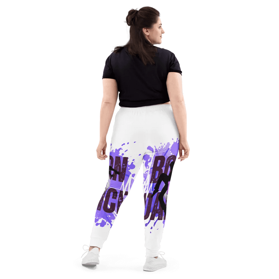 Born to Dance His Silhouette All-Over Print Joggers product image (12)