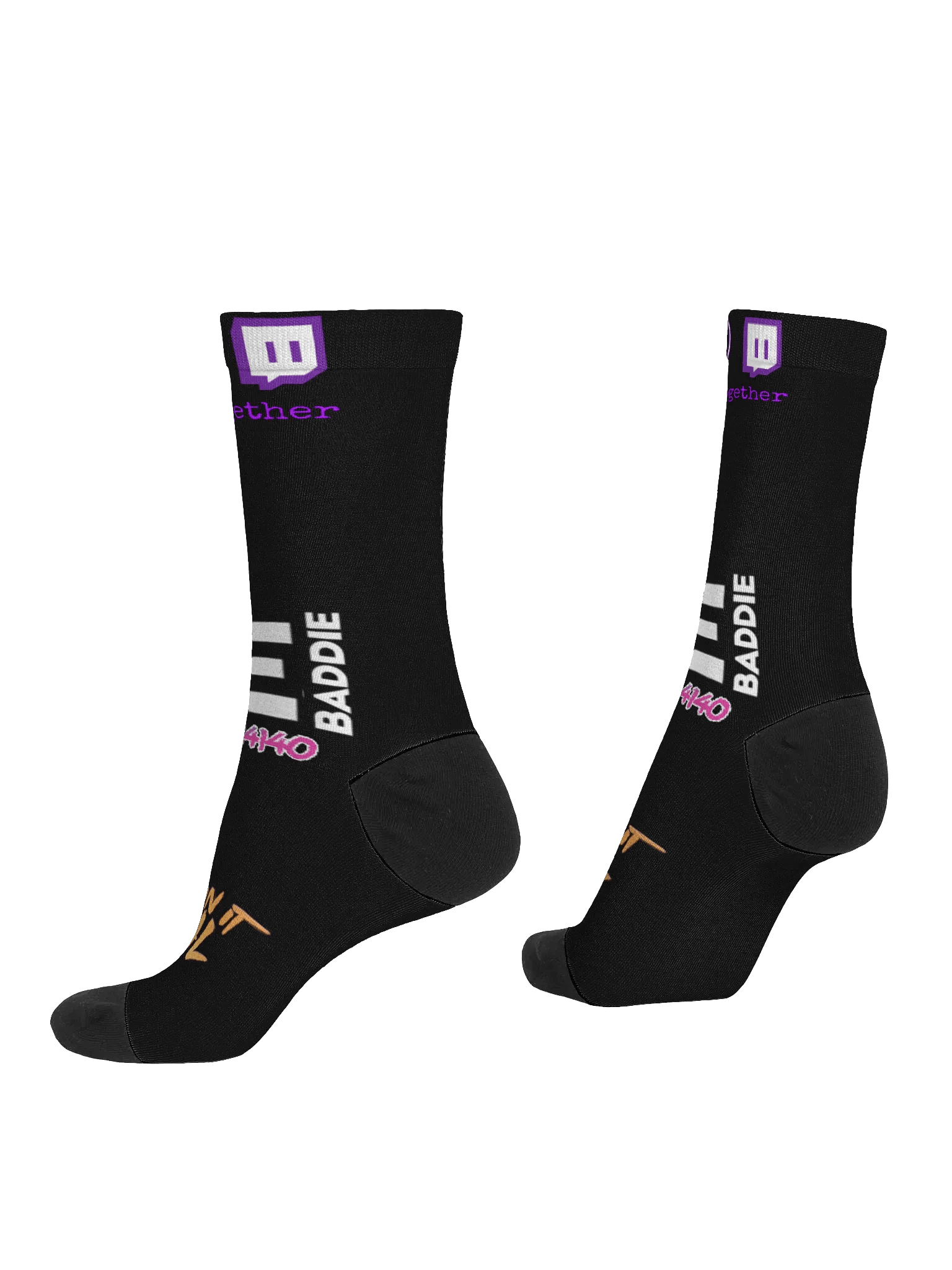 💜💚 bE Baddie Socks 💚💜 product image (4)