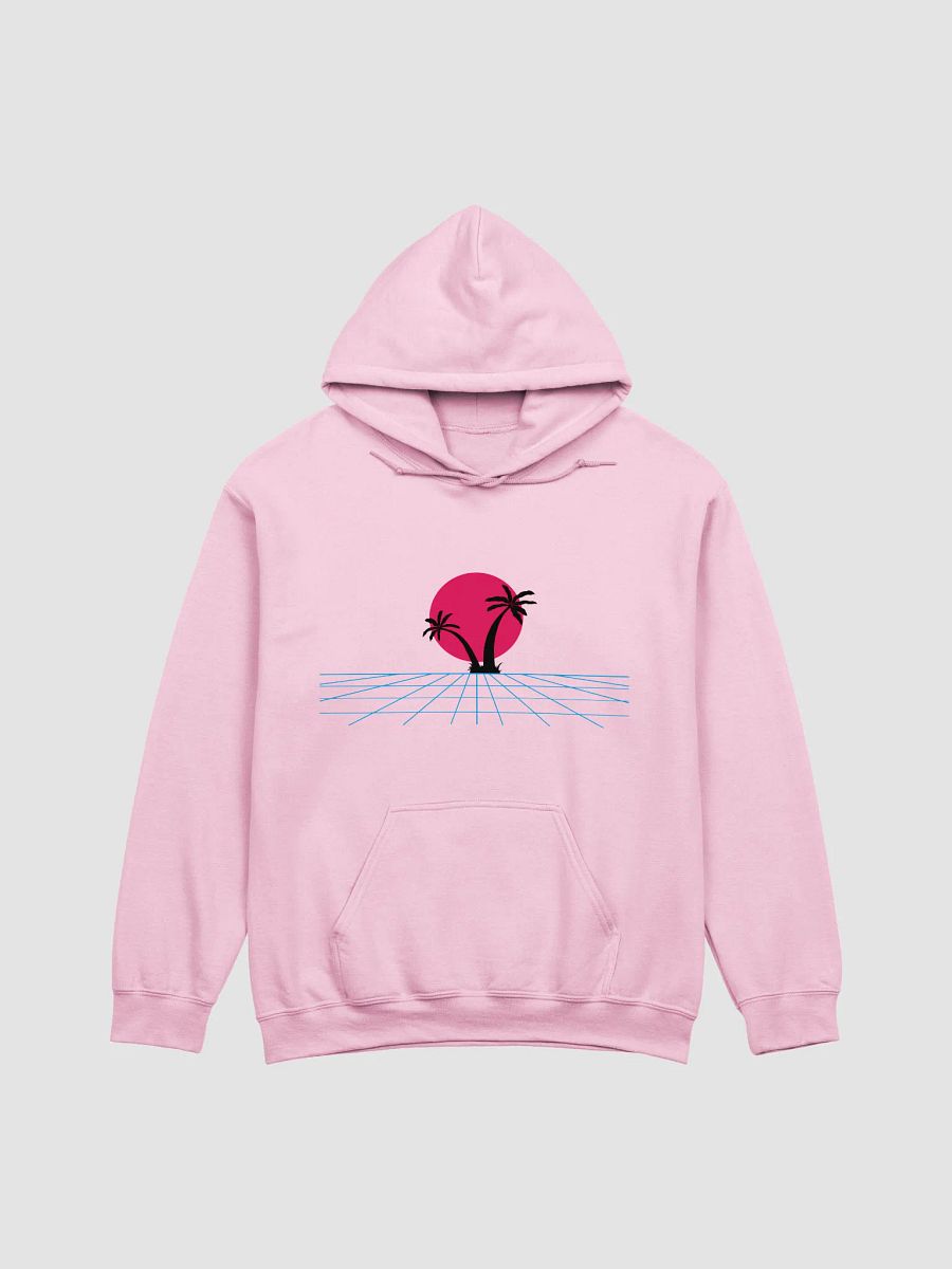 Retro Palm Tree Sunset Hoodie product image (1)