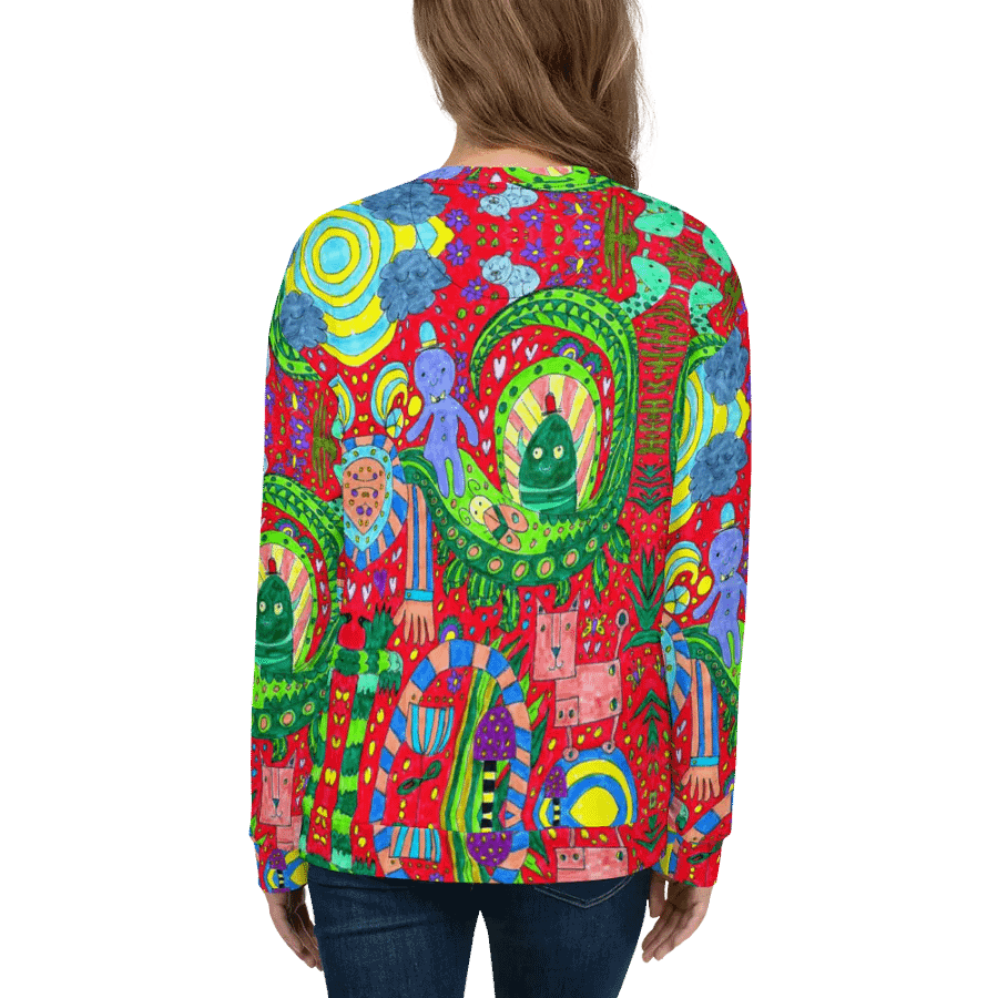 Abstract Doodle Imagination Unisex Sweatshirt product image (10)