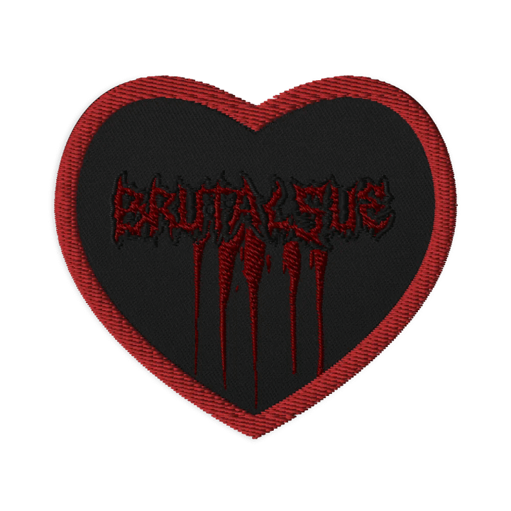 Metal love patch product image (1)