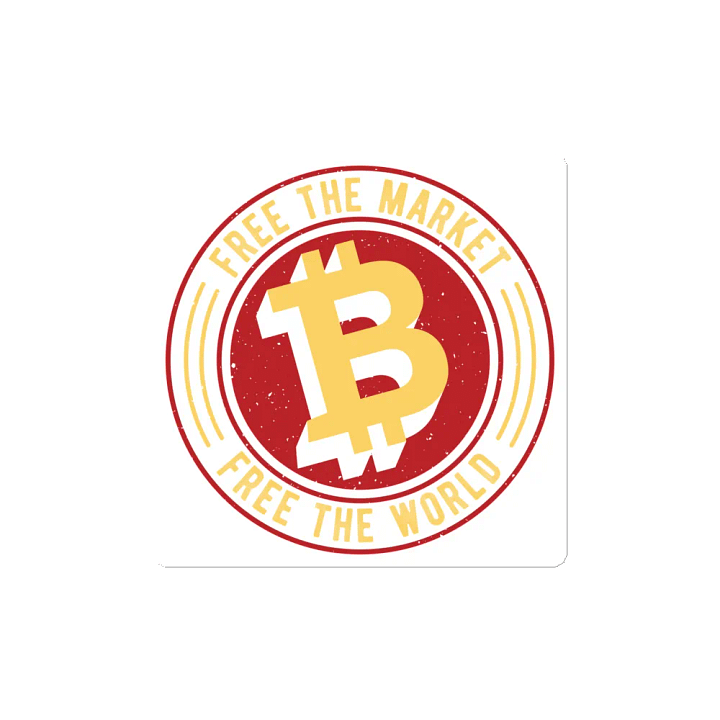 Bitcoin Revolution Die-Cut Magnets product image (2)