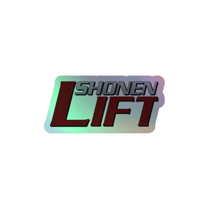 Shonen Lift Branded Holo Sticker product image (2)