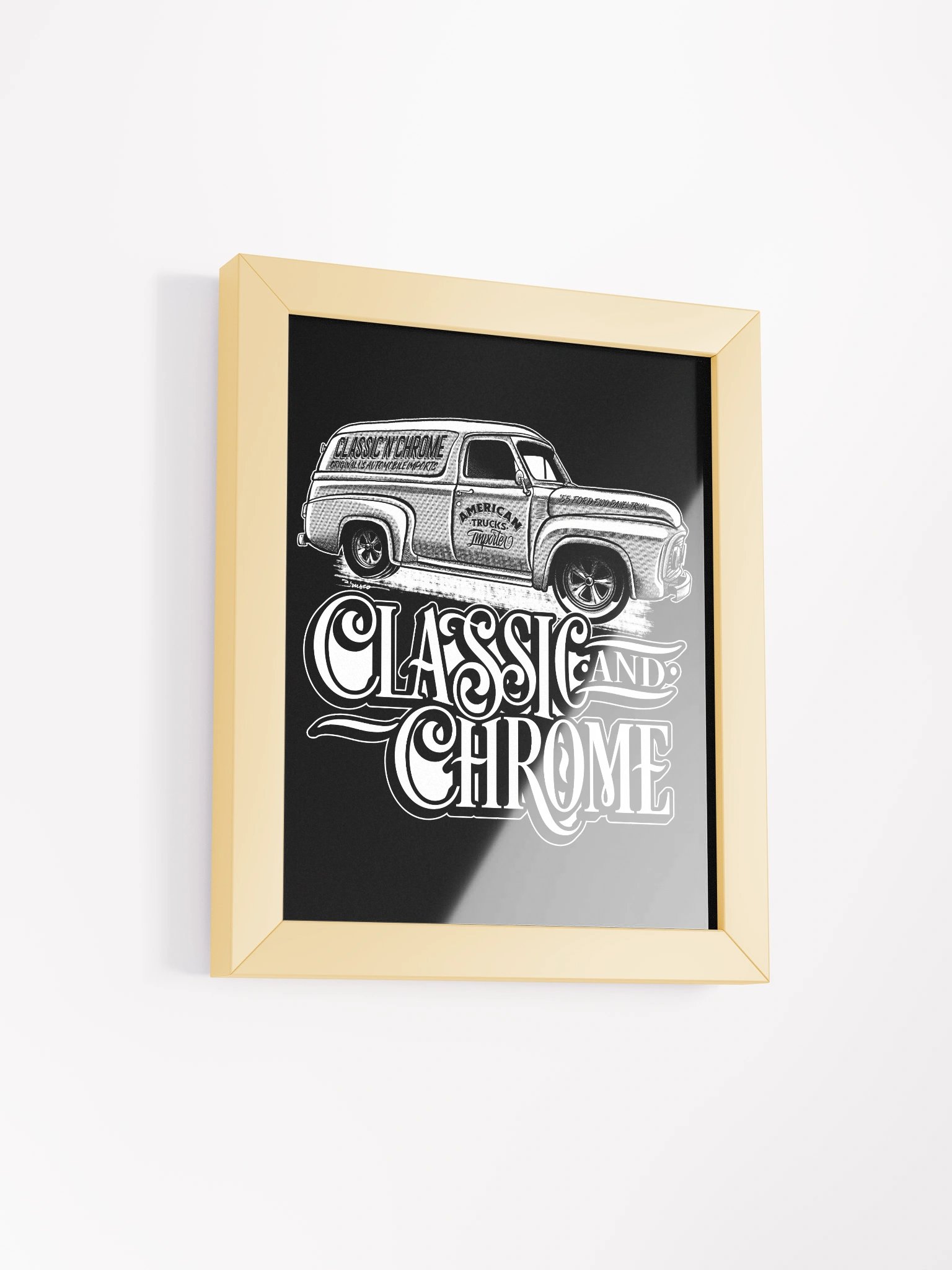 Classic N Chrome Print und Rahmen product image (9)