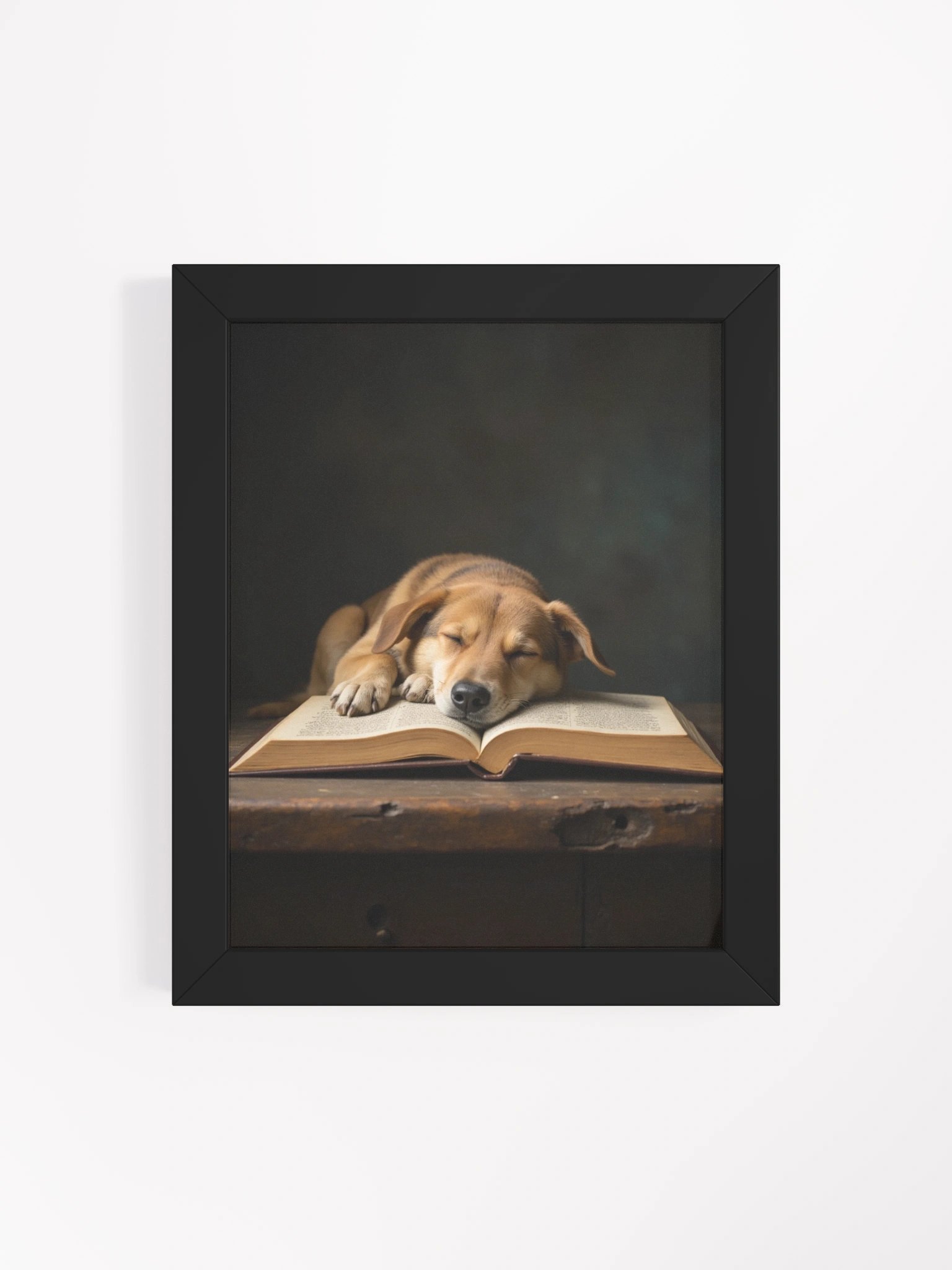 Sleeping Potcake Framed Picture product image (52)