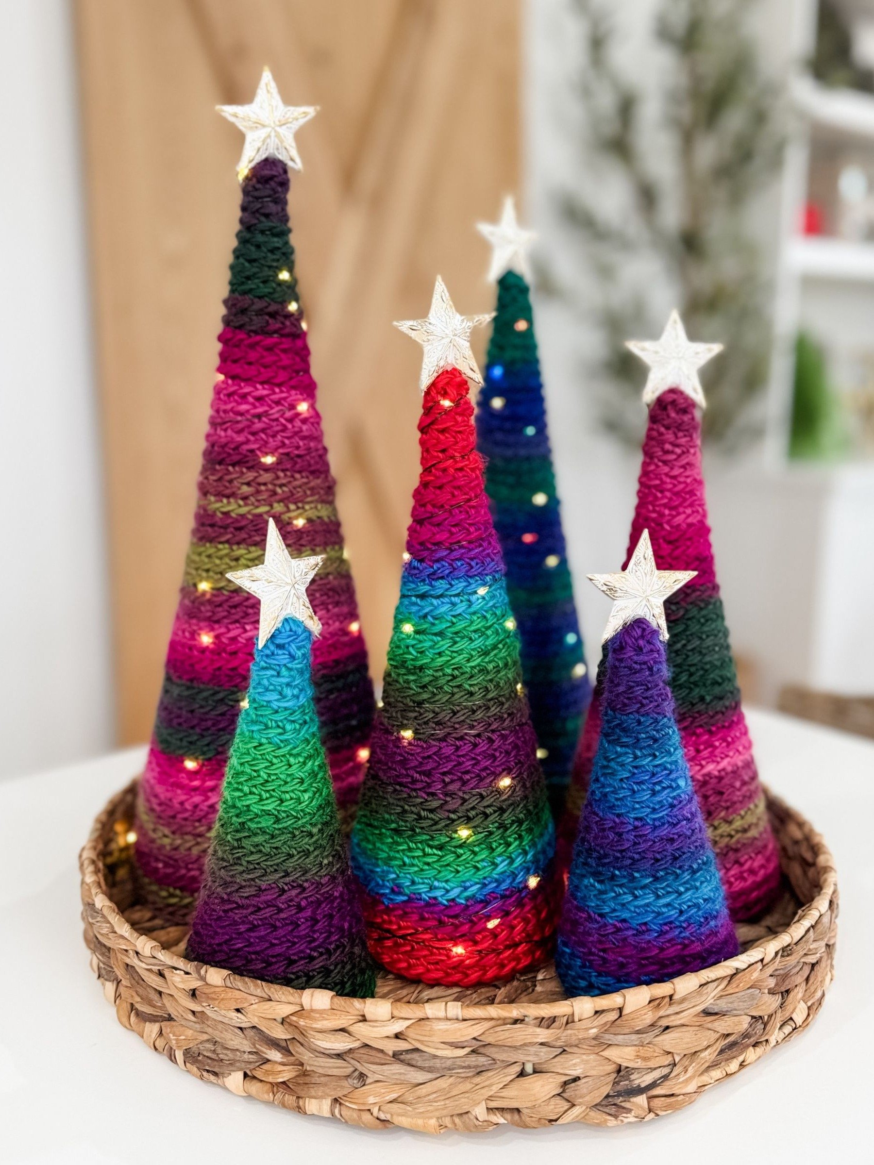 Merry & Bright Holiday Trees Crochet Pattern product image (5)