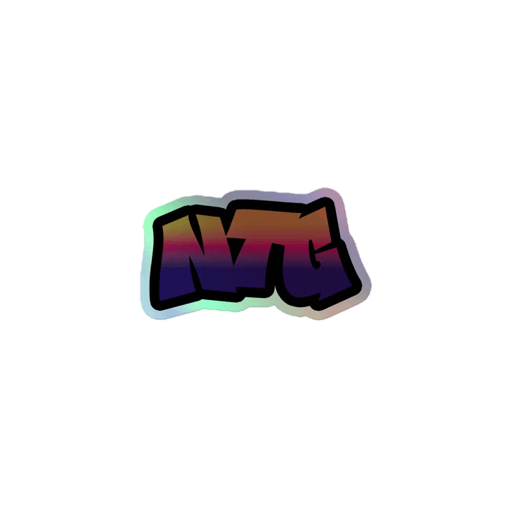 NTG Graffiti Hollow Sticker product image (1)