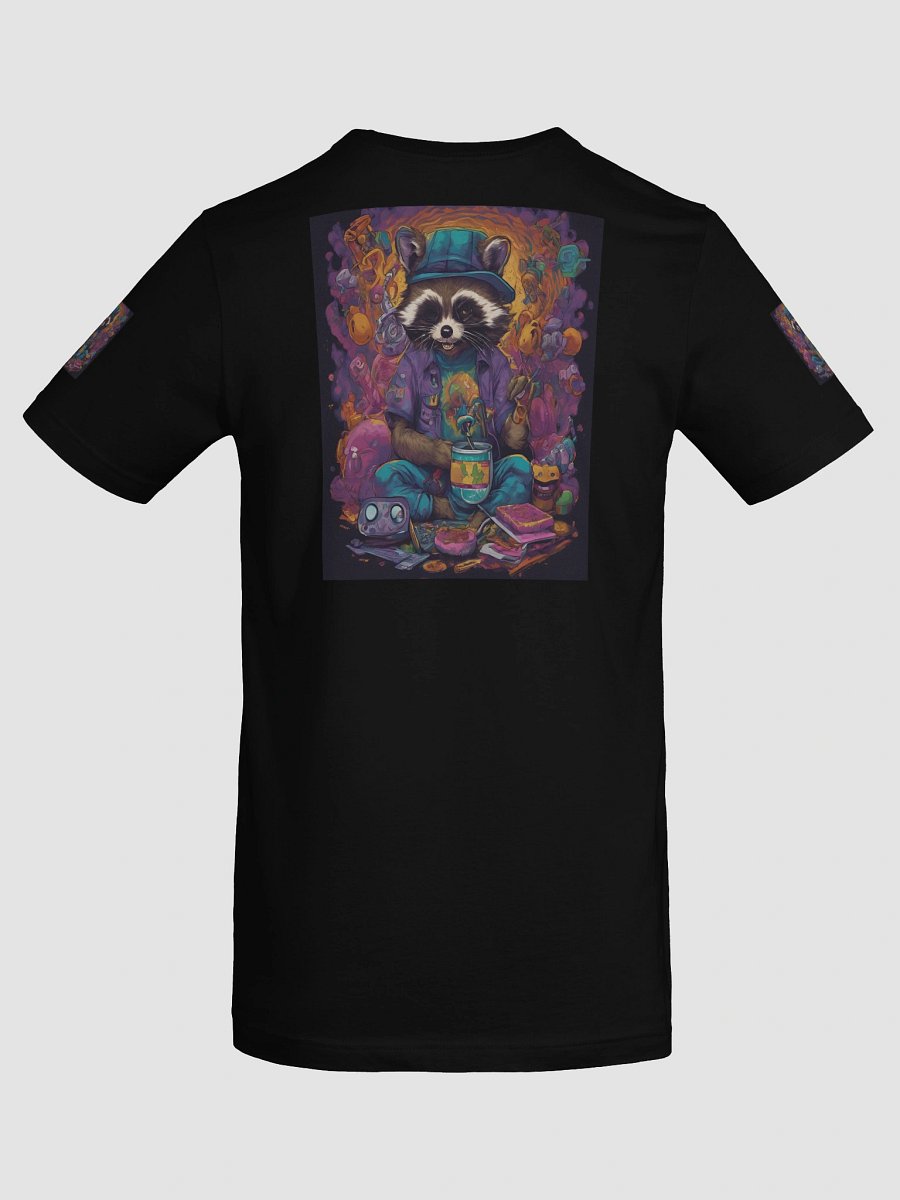 Psychedelic Raccoon Unisex T-Shirt product image (8)