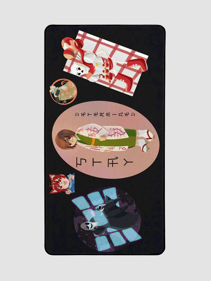 Triple Threat - Desk Mat product image (2)
