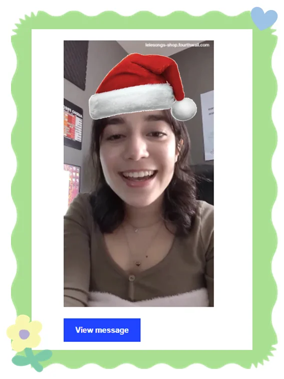Mensagem de Vídeo Personalizada - ESPECIAL DE NATAL (até 15 segundos) product image (3)