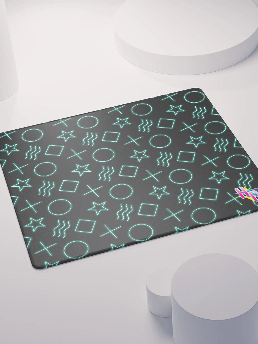 ESP Card Pattern Hunter's Guild Emblem Mouse Pad—Minty Edition product image (4)