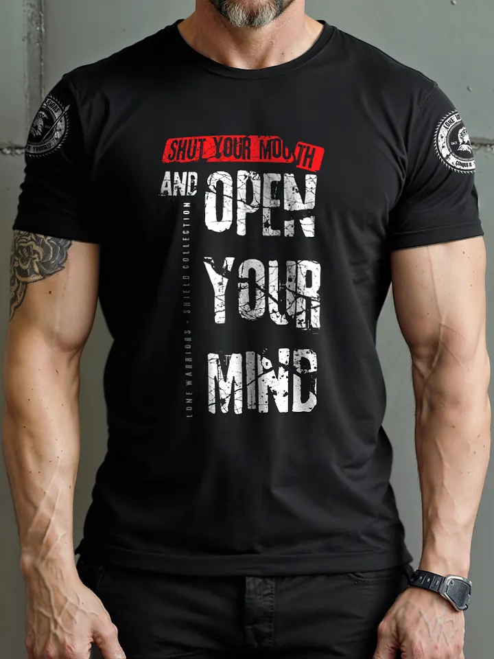 Shut your mouth and open your mind. product image (2)