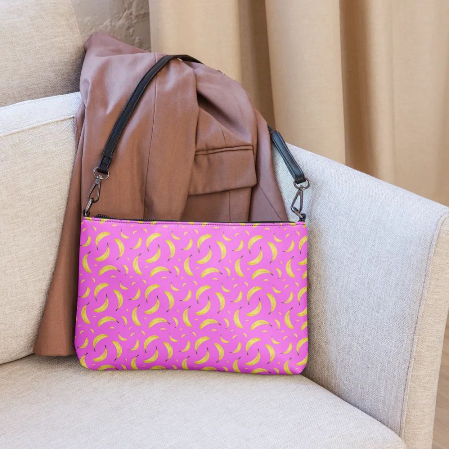 Banana pattern crossbody bag product image (8)