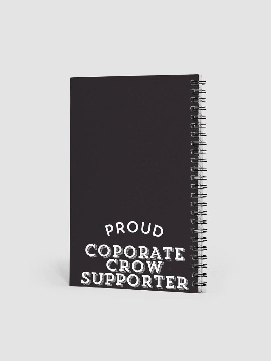 PROUD CORPORATE CROW SUPPORTER NOTEBOOK product image (2)