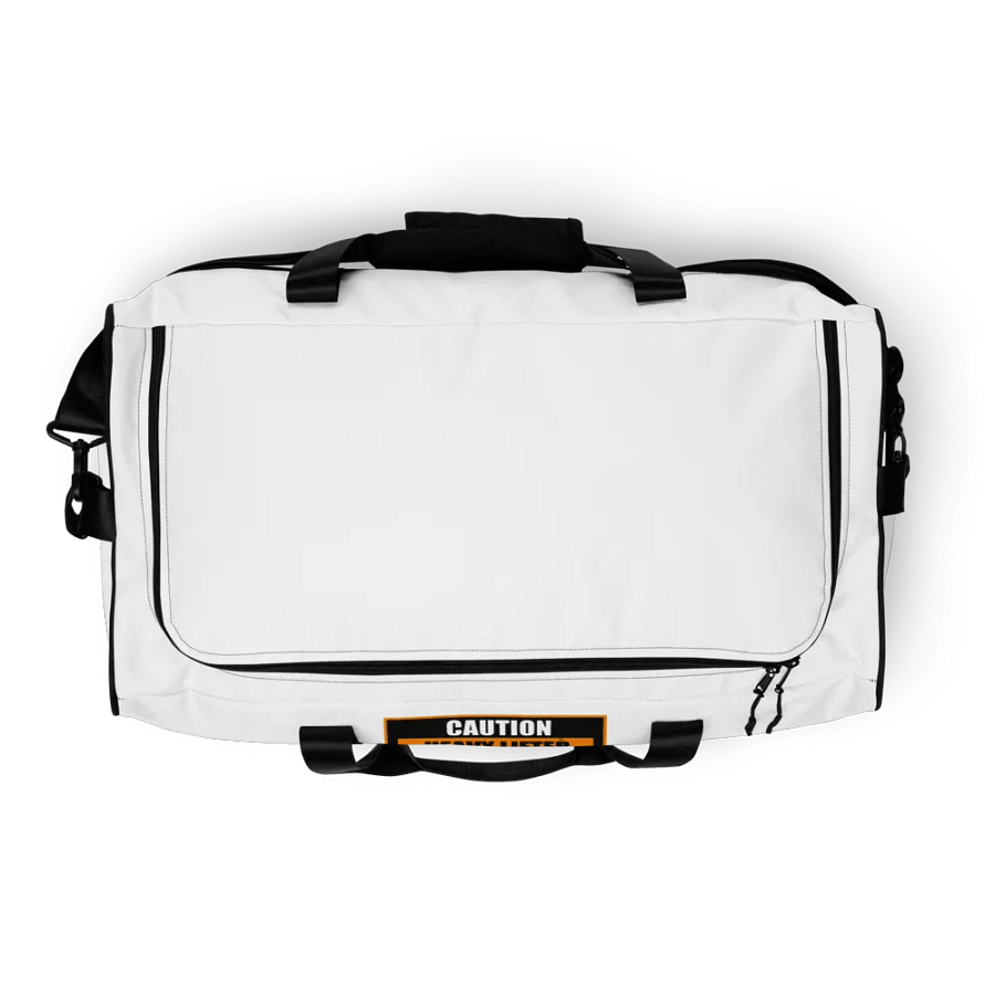 Caution Heavy Lifter Ahead-Barbell Zone Duffle Bag product image (11)