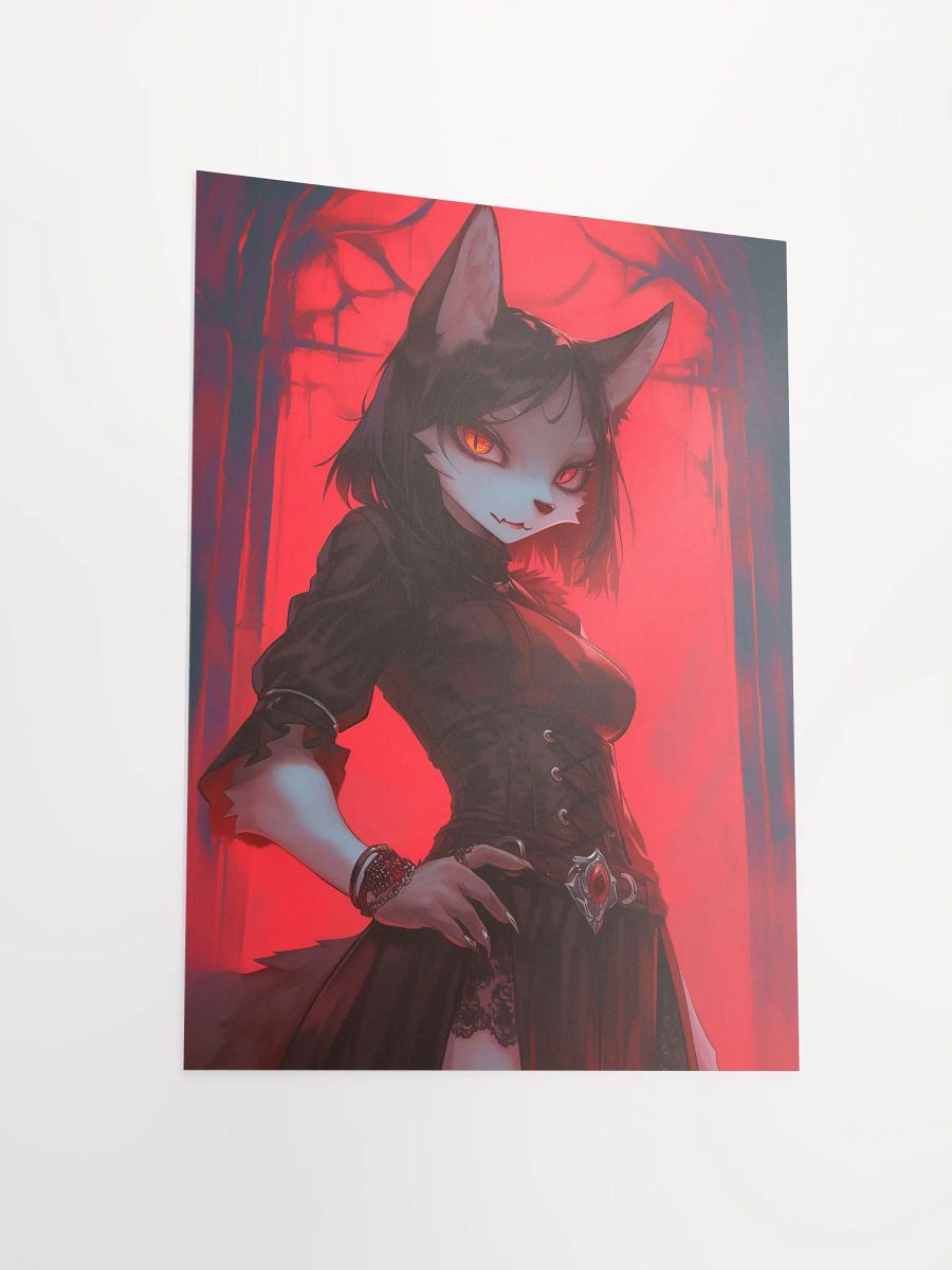 Gothic Cat Confidence Poster product image (3)
