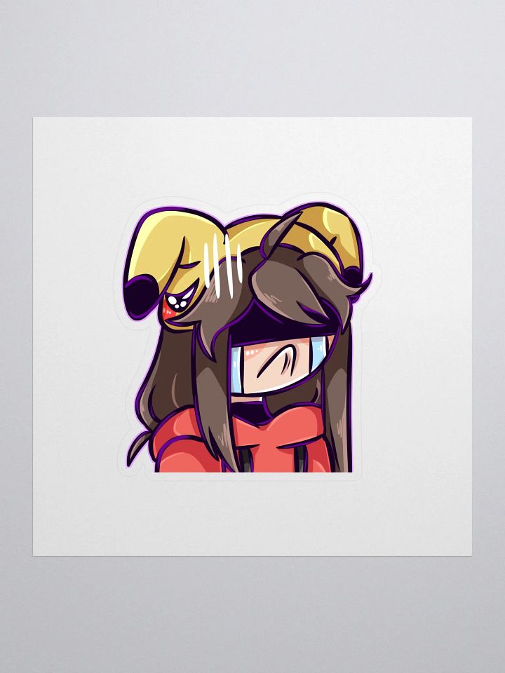 GE3T3E Sad Sticker product image (1)