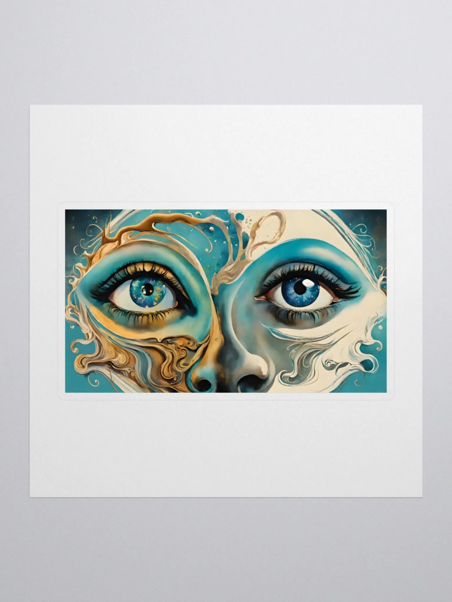 Aquarius - Salvador Dalí Zodiac Decoded: Unveiling Dalí's Surreal Cosmic Delirium product image (1)