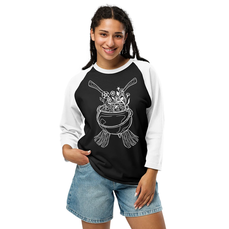 Henbane Coven Crest Fine Jersey Raglan Tee product image (9)