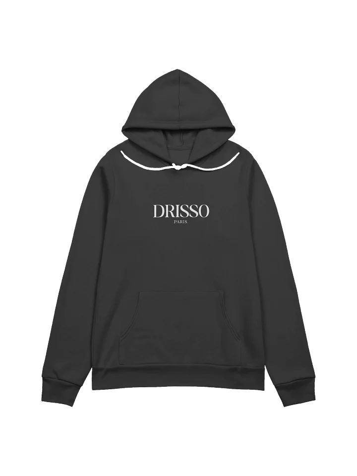 Drisso Paris™ Black Bella+Canvas Supersoft Hoodie product image (1)