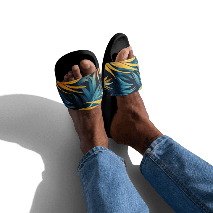 Tropical Flow Men's Slides product image (2)
