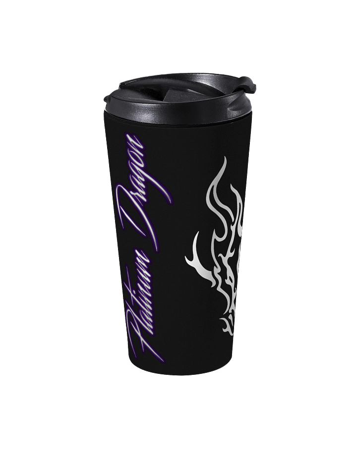 Classic Platinum Dragon Travel Mug product image (2)