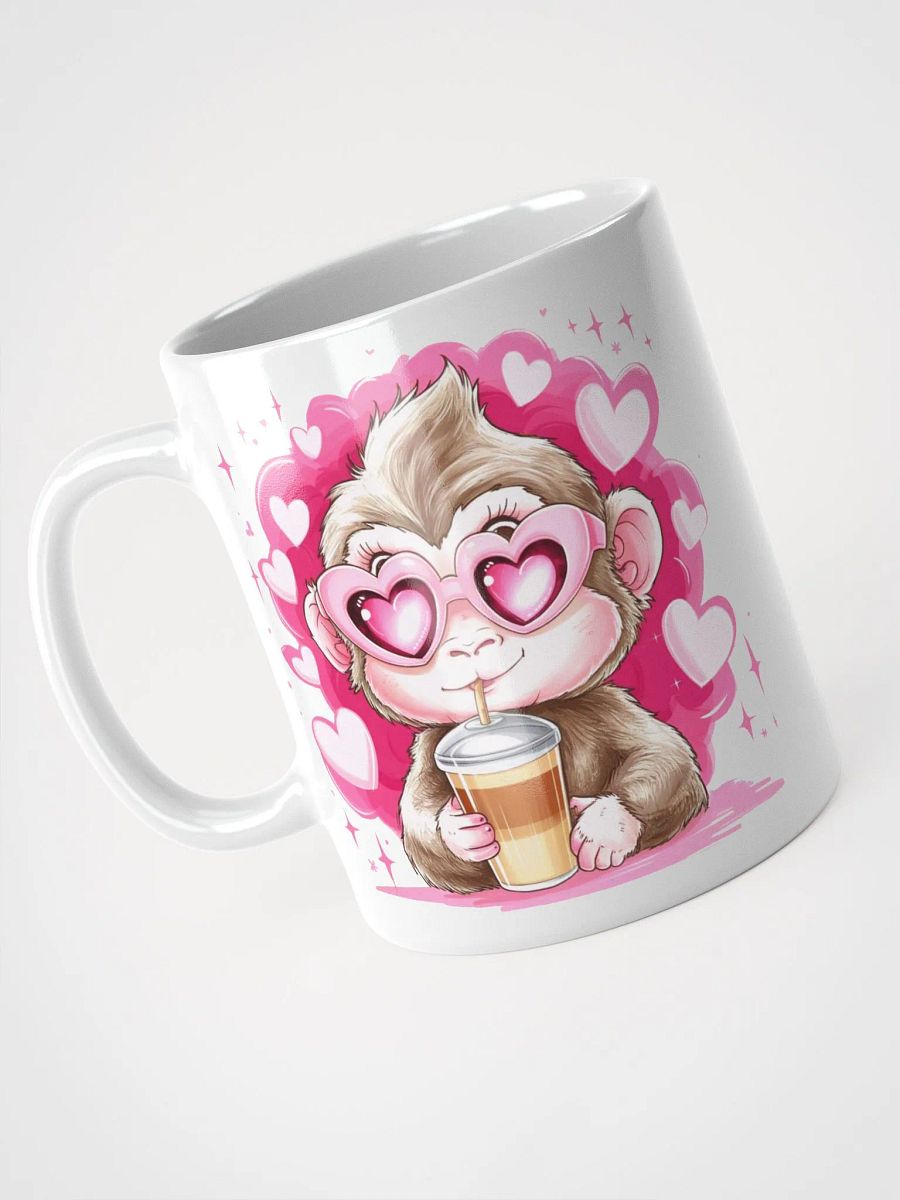 Love Monkey White Glossy Mug product image (8)