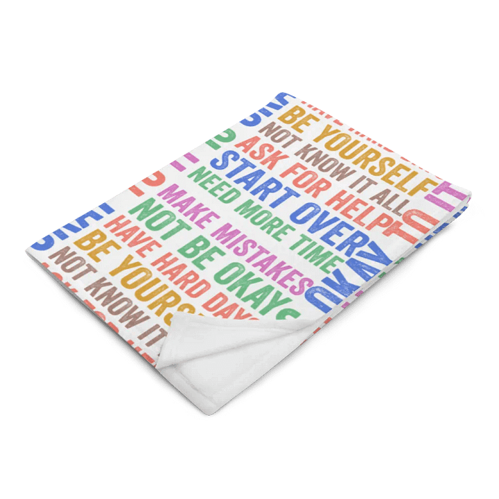 It's Okay Blanket product image (2)