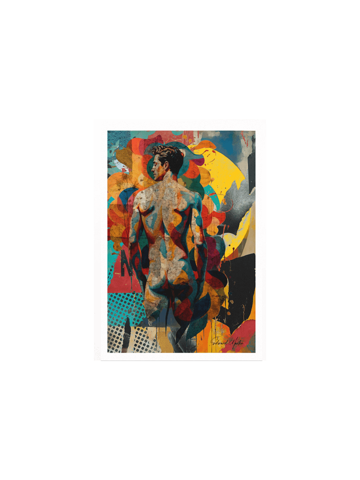 'The Painted Wall' by Edward Martin- Print product image (2)